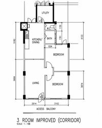 Blk 58 Marine Terrace Haven (Marine Parade), HDB 3 Rooms #618242901
